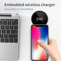 Chargeur intégré de bureau sans fil rapide pour iPhone 16 15 14 13 12 Pro Max Samsung S24 S23 Xiaomi charge inductive rapide