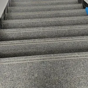 Hiện đại màu xám đá <span class=keywords><strong>Granite</strong></span> cầu thang gạch lớn Slate với đánh bóng và mài dũa bề mặt kết thúc cho ngoài trời đá bước nhà máy giá - Product Image 3