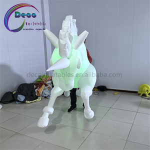 Bên ngoài trời <span class=keywords><strong>Inflatable</strong></span> ngựa bóng khổng lồ trang phục linh vật mô hình cho các sự kiện quảng cáo <span class=keywords><strong>Inflatable</strong></span> với Blower phụ kiện - Product Image 4