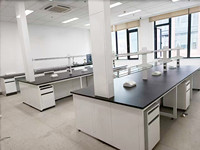 Meubles de laboratoire modulaires, table de travail moderne en fer résistant à la corrosion, revêtement en poudre époxy, banc de laboratoire mobile, poste de travail