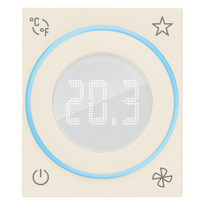 Hemp Home Automation Wheel Thermostat 5.4 In Length 5.2 In Height <b>Temperature</b> <b>Control</b> Switch - Product Image 1