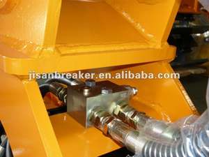 JSC02-A 3 ~ 5 टन खुदाई में फिट बैठता है। सड़क संकलनकर्ता, कंपन संकलनकर्ता, टेलीक्स खुदाई हाइड्रोलिक प्लेट संकलनकर्ता - Product Image 6