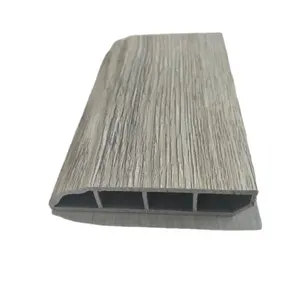 Factory Directly Customized Color Molding Baseboard Vinyl Lvt Spc Skirting Board Flooring Accessories