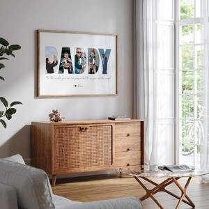 Cadeau de fête des pères DADDY Cadre photo en bois One-Piece Custom - Product Image 4