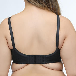 Sujetador de lactancia de encaje Jacquard ultrafino Patrón sólido Tamaño grande Sin llantas Íntimos de maternidad para mujeres Sujetador fino sin alambre - Product Image 4