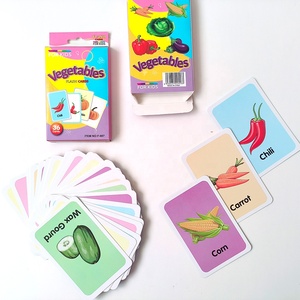 Carte Flash Colorate con Frutta, Set di 58 <span class=keywords><strong>Lettere</strong></span> dell'Alfabeto, Colori, Forme e Numeri, Carte Educative per Bambini <span class=keywords><strong>in</strong></span> Età Prescolare - Product Image 5