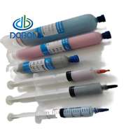 Meilleur 1w 2w 3w 4w 5w 6w 6.5w 7w 8w Cpu Gel de pâte thermique en silicone conducteur thermique Distribution automatique DoBon