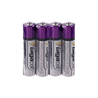 Pile au carbone-zinc haute performance 1,5 V UM4/AAA/R03 pour jouets, horloges, télécommandes
