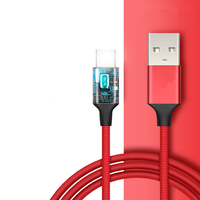 Câble USB 2.0 Type-C en alliage d'aluminium, cuivre pur, tressé en nylon, 3A, 1M, 3ft/6ft/10ft, charge rapide pour ordinateur portable, téléphone portable