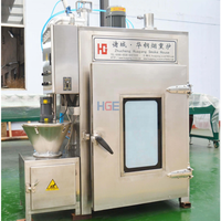 Machine à fumer les saucisses à haut rendement équipement de fumeur de filets four à fumer les saucisses de poisson équipement de poulet fumé