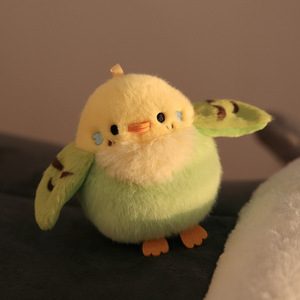 Meilleure vente transfrontalière : Poupée d'épaule en peluche de polyester, modèle petit oiseau, perroquet/corbeau magnétique, célèbre sur internet, poupée de réconfort - Product Image 4