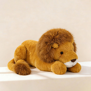 Peluche mascotte Lion, peluche personnalisable, peluche animal lion, peluche bébé lion, peluche lion jaune - Product Image 3
