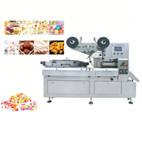 Machine d'emballage multifonctionnelle pour bonbons, chocolats, bonbons gélifiés, bonbons durs et granulés