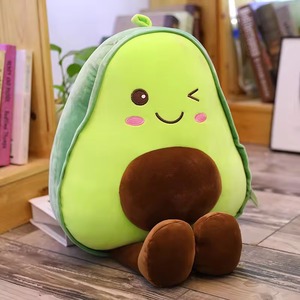 Almohada <span class=keywords><strong>de</strong></span> Peluche <span class=keywords><strong>de</strong></span> <span class=keywords><strong>Aguacate</strong></span> <span class=keywords><strong>de</strong></span> Alta Calidad, Kawaii, Creativa, con Forma <span class=keywords><strong>de</strong></span> Fruta, Suave, para Niñas - Product Image 3