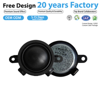 Altavoz Tweeter Compacto de 1.5 Pulgadas, 6 Ohmios, 10W, Sonido Nítido, para Altavoces BT y Dispositivos de Audio Inteligente