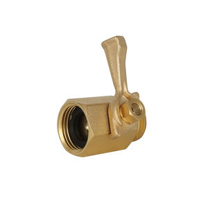 Vanne de connecteur en laiton pour l'<span class=keywords><strong>arrosage</strong></span> du <span class=keywords><strong>tuyau</strong></span>, valve d'arrêt femelle - Product Image 3