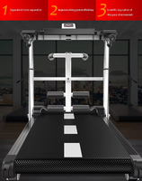 Tapis roulant de fitness et de perte de poids à domicile machine de marche en métal pliable silencieuse façonnage multifonctionnel du corps