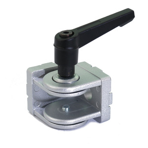 Movable Hinge With Handle Zinc Alloy Aluminum Profile Connector For Home Improvement Hardware - Product Image 2