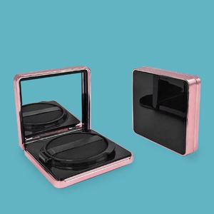 Spot maquillage 15g boîte à coussin <span class=keywords><strong>d</strong></span>'<span class=keywords><strong>air</strong></span> carré luxe ABS fondation maquillage boîte <span class=keywords><strong>de</strong></span> <span class=keywords><strong>rangement</strong></span> avec bouffée et miroir couvercle noir - Product Image 6