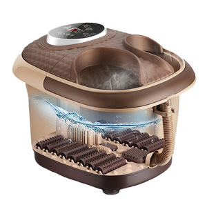 Lesen Foot Bath Basin With Rollers Massage Steaming Red <b>Light</b> Bubble Technology For Seniors - Product Image 4