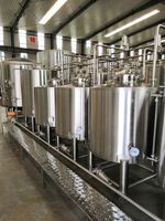 Système de nettoyage CIP automatique et semi-automatique 1000L pour les réservoirs de brasserie, les réservoirs de boissons, les réservoirs de lait, les réservoirs de mélange et les cuves