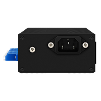 Modul Saklar Bypass Optik Olycom 4 Port Singlemode Konektor LC Input Ganda AC/DC