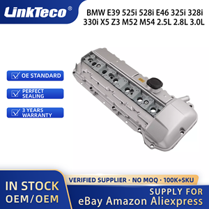 Couvercle de soupape de moteur Linkteco avec joint pour <span class=keywords><strong>BMW</strong></span> E39 525i 528i <span class=keywords><strong>E46</strong></span> 325i 328i <span class=keywords><strong>330i</strong></span> X5 Z3 M52 <span class=keywords><strong>M54</strong></span> 2.5L 2.8L 3.0L 11121432928 - Product Image 3