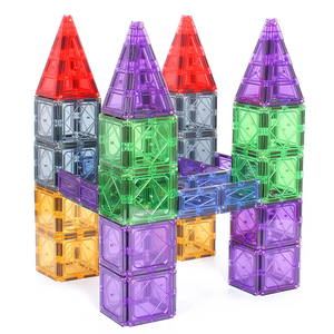 70 Mảnh Rõ Ràng 3D Xây Dựng Từ Khối Gạch Đặt Đồ Chơi Từ Hình Vuông Hình Tam giác Từ Khối Cho Trẻ Em - Product Image 3