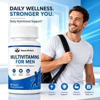 Complément Multivitaminé Bio Disponible en 60 ou 90 Comprimés pour Hommes
