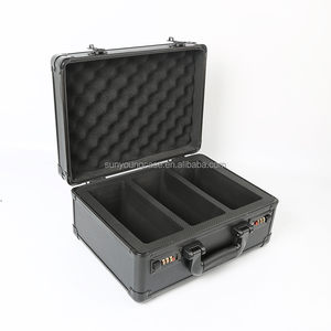 3 hàng nhôm mang hộp hiển thị phân loại Thẻ lưu trữ trường hợp Box cho PSA/BGS/One Touch trường hợp - Product Image 5