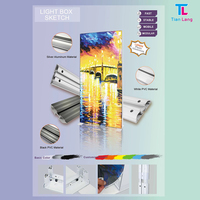 Mur d'exposition extensible sans outils 6m en aluminium, support modulaire portable en tissu tendu pour stand de salon professionnel