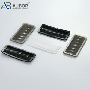 Lente <span class=keywords><strong>Fresnel</strong></span> de HDPE negra personalizada, pequeño Sensor PIR infrarrojo, interruptor de cuerpo inductivo <span class=keywords><strong>LED</strong></span>, Detector de movimiento plano-convexo cuadrado asférico - Product Image 2