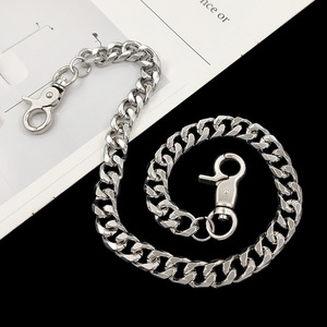 โซ่เข็มขัดสไตล์ฮิปฮอป, โซ่เอว, ตะขอสปริง, เครื่องประดับแฟชั่นอเนกประสงค์, สายโซ่เข็มขัด, ตกแต่งเอว, จี้ - Product Image 3