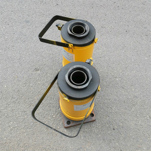 Cric hydraulique Boan 10 tonnes jaune pour la construction de ponts - Product Image 2