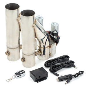 Hoge Kwaliteit <span class=keywords><strong>2</strong></span> <span class=keywords><strong>2</strong></span>.25 <span class=keywords><strong>2</strong></span>.5 3 Inch Universele Dump Dubbele Klep Elektrische Uitlaat Uitgesneden Met Draadloze Afstandsbediening PP-DYT25R - Product Image 2