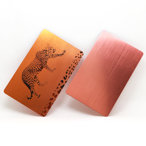 Carte de visite en PVC personnalisée en or rose Impression offset Cadeau de fidélité d'adhésion magnétique Produit d'impression en plastique - Product Image 3