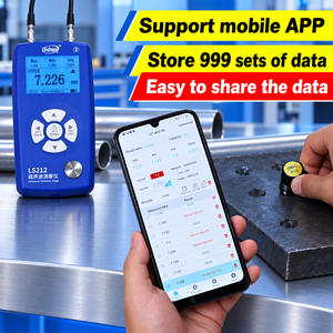 เครื่องวัดความหนาอัลตราโซนิกความแม่นยำสูง Linshang LS212 สำหรับการวัดผนังท่อเหล็ก ความแม่นยำ ±0.5% - Product Image 6