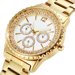 <span class=keywords><strong>CHENLONG</strong></span>-montre de luxe en or pour femmes, chronographe, mouvement japonais, à Quartz, modèle 2021, 11 - Product Image 2