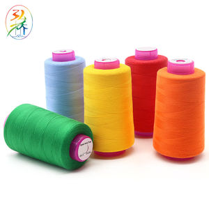 خيط خياطة هونغكياو 50s/3 صديق للبيئة 100% بوليستر مغزول للاستخدام في الملابس والحياكة والصباغة - Product Image 3