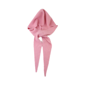 Vente en gros de balaclavas longs roses personnalisés pour femmes, <span class=keywords><strong>mode</strong></span> automne-hiver, polyester pour adultes - Product Image 1