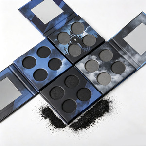 Custom Empty Eyeshadow Palette 6 Pan custom Design Magnetic Closure Rigid Box Cosmetic Packaging - Product Image 4