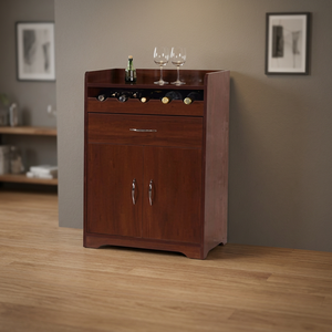 Mueble Decorativo para el Hogar, Ecológico, de Gran Capacidad, Hecho a Mano en Madera Maciza, con 4 Cajones, Tiradores de Latón, Diseño Moderno, 2 Años de Garantía - Product Image 1