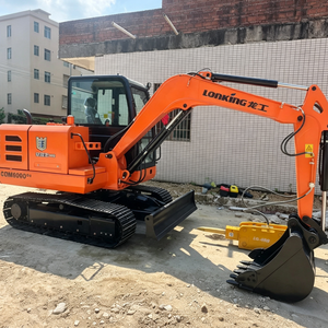 รถขุดตีนตะขาบ Robust CDM6060G4 น้ำหนัก 5850 กก. แรงบิดสูง ระบบไฮดรอลิก สำหรับการปรับปรุงโครงสร้างพื้นดินในเขตเมือง - Product Image 3