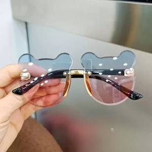 Gafas de sol para niños y niñas, lentes de sol de moda con <span class=keywords><strong>ojos</strong></span> de gato, bonitos juguetes de <span class=keywords><strong>dibujos</strong></span> <span class=keywords><strong>animados</strong></span>, 2022 - Product Image 5