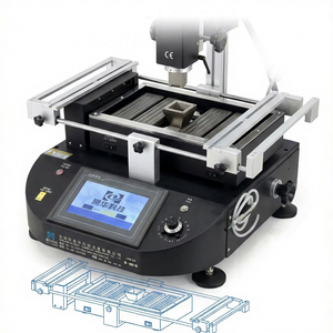 Multifunctioneel touchscreen BGA-chipreparatiestation met drie temperatuurzones, vacuümopname en USB-export voor telefoonreparatiemachines - Product Image 1