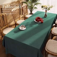 Nappe de luxe imprimée florale antidérapante, écologique, imperméable en polyester, style européen, taille personnalisée pour salon et café