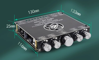 XY-S350H ketepatan tinggi 2.1 saluran untuk Bluetooth Audio Amplifier modul kualitas Kits perlengkapan elektronik