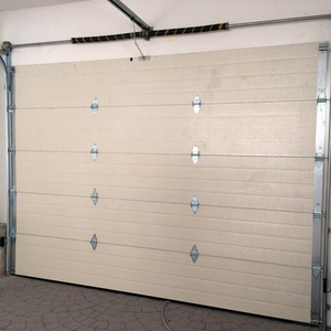 Porte coulissante horizontale en acier, <span class=keywords><strong>de</strong></span> <span class=keywords><strong>garage</strong></span>, style européen, 18x7 pieds - Product Image 4