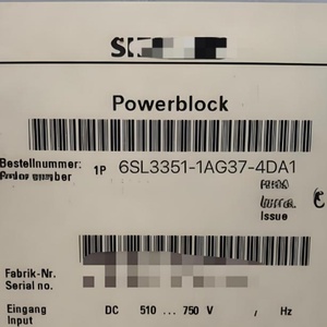 รีโมทคอนโทรล VFD รับประกัน 1 ปี สามเฟส 6SL3351-1AG37-4DA1 SINAMICS G130 ชุดจ่ายไฟ - Product Image 2