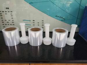 Mini rouleau de film étirable de <span class=keywords><strong>5</strong></span> pouces, 1000 pieds, avec poignée en plastique - Product Image 5